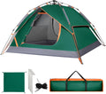 Camping Tent Instant Pop Up Dome 2-3 Person Automatic Waterproof Tent Easy Set Up Portable for Family Hiking Travel